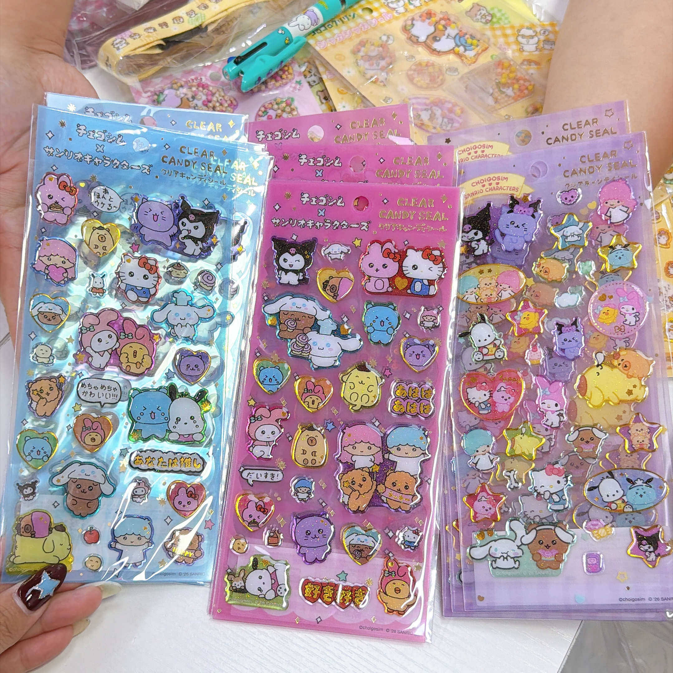 日本直送Sanrio kitty新款貼紙