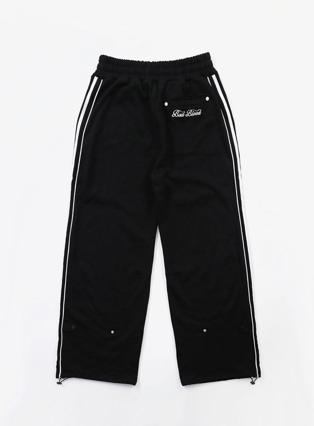 ★BADBLOOD★ [wpts24044] Billy 2 Way Curved Jogger Trousers BAD BLOOD Billy 2 Way Curved Jogger Trousers - Red – SeoulSeoul