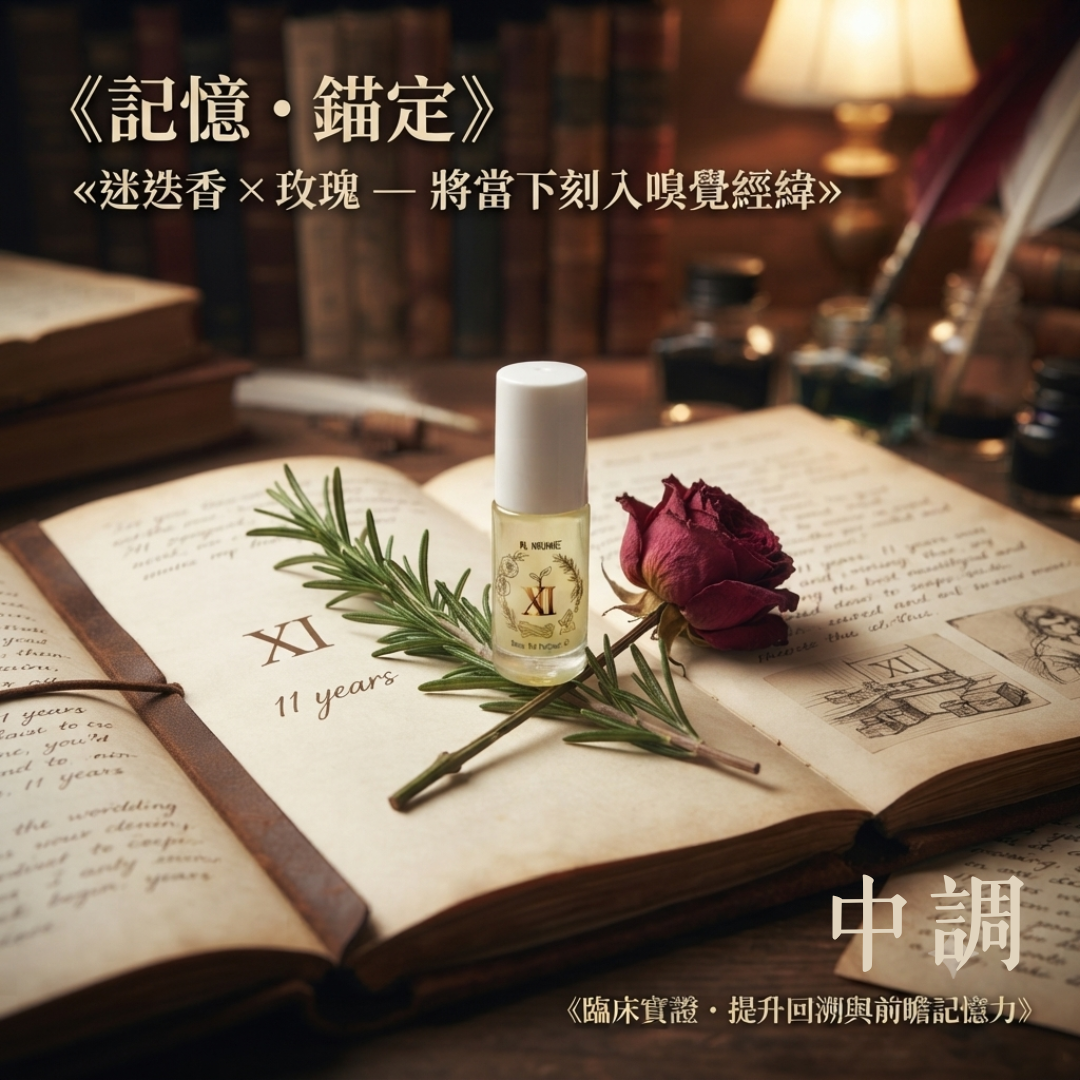 「憶・拾壹 / Memoria XI」備忘錄滾珠香油 Memo-Roll Perfume Oil 5ml