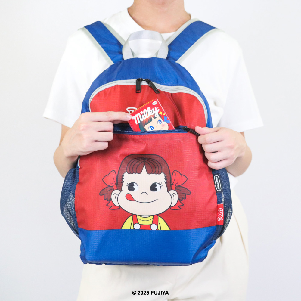 📦訂購 台灣代購 murmur PEKO 牛奶妹 輕量摺疊書包🎒