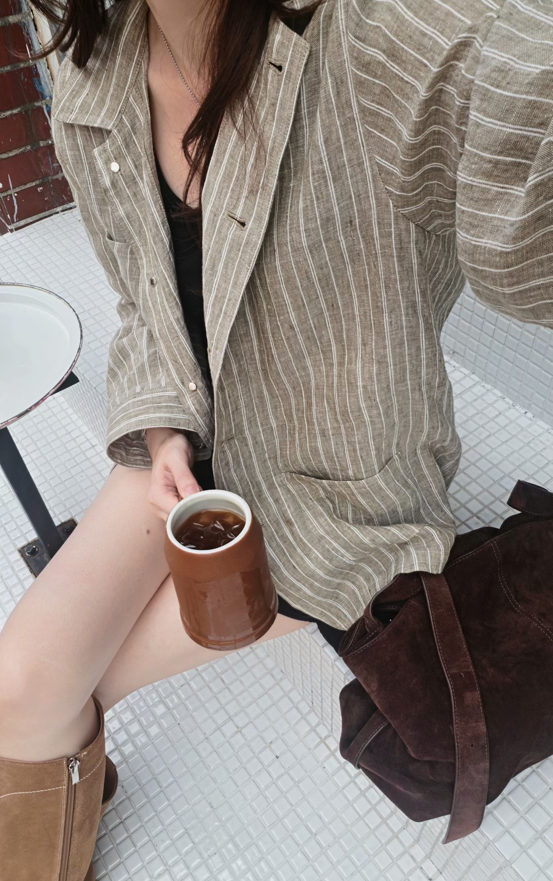 Linen blazer 