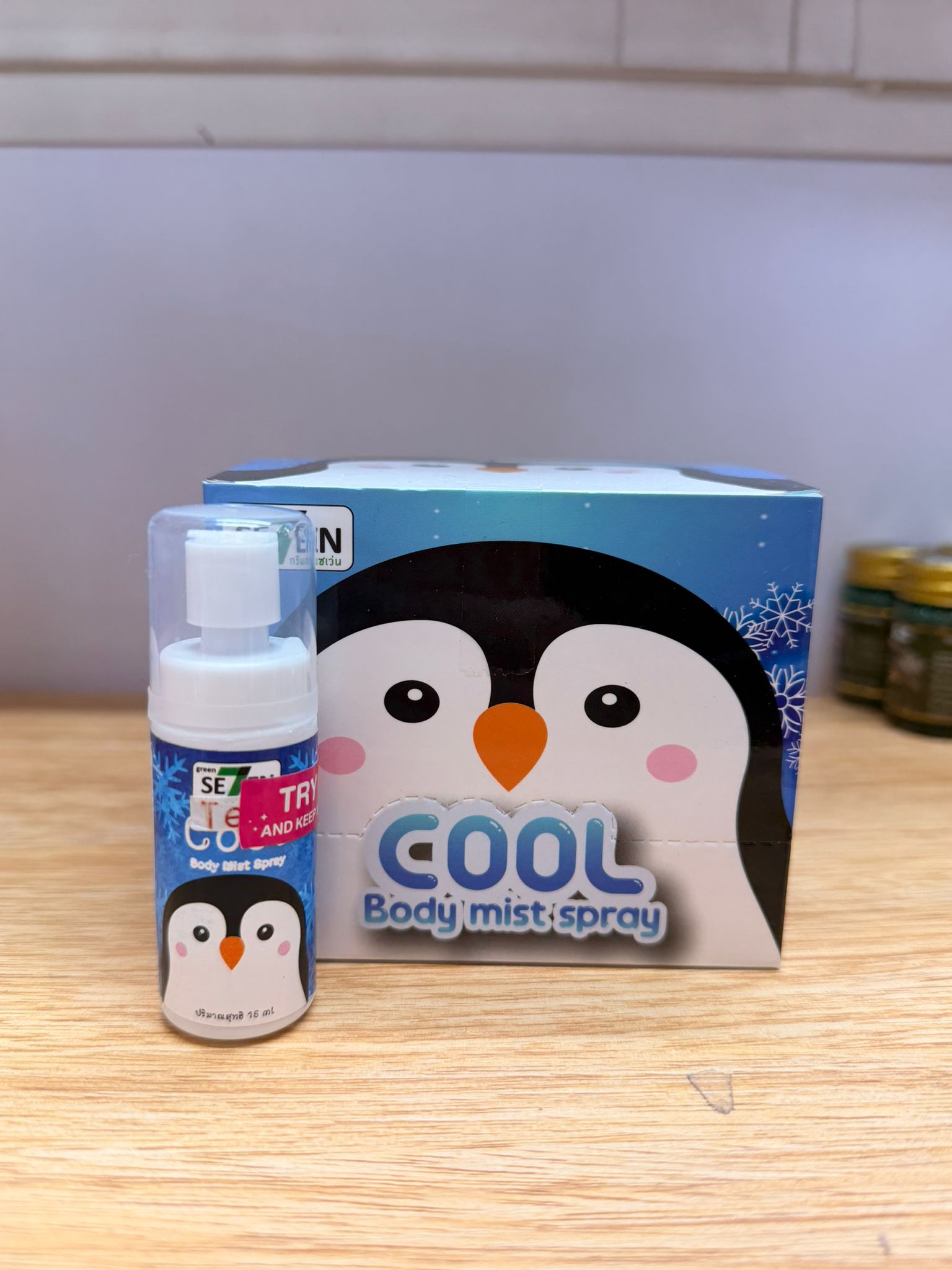 企鵝款COOL清涼身體噴霧15ml