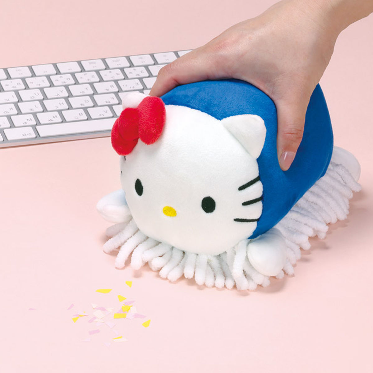 🆕【⭐訂購⭐】🌀 🇯🇵 日本直送🇯🇵 #Skater x #Sanrio 毛公仔造型 絨毛桌面拖把［4款選］🌀[ELBD-0105][260312]