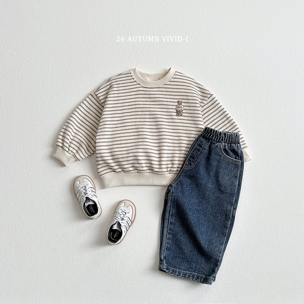 Vivid | Incision denim pants