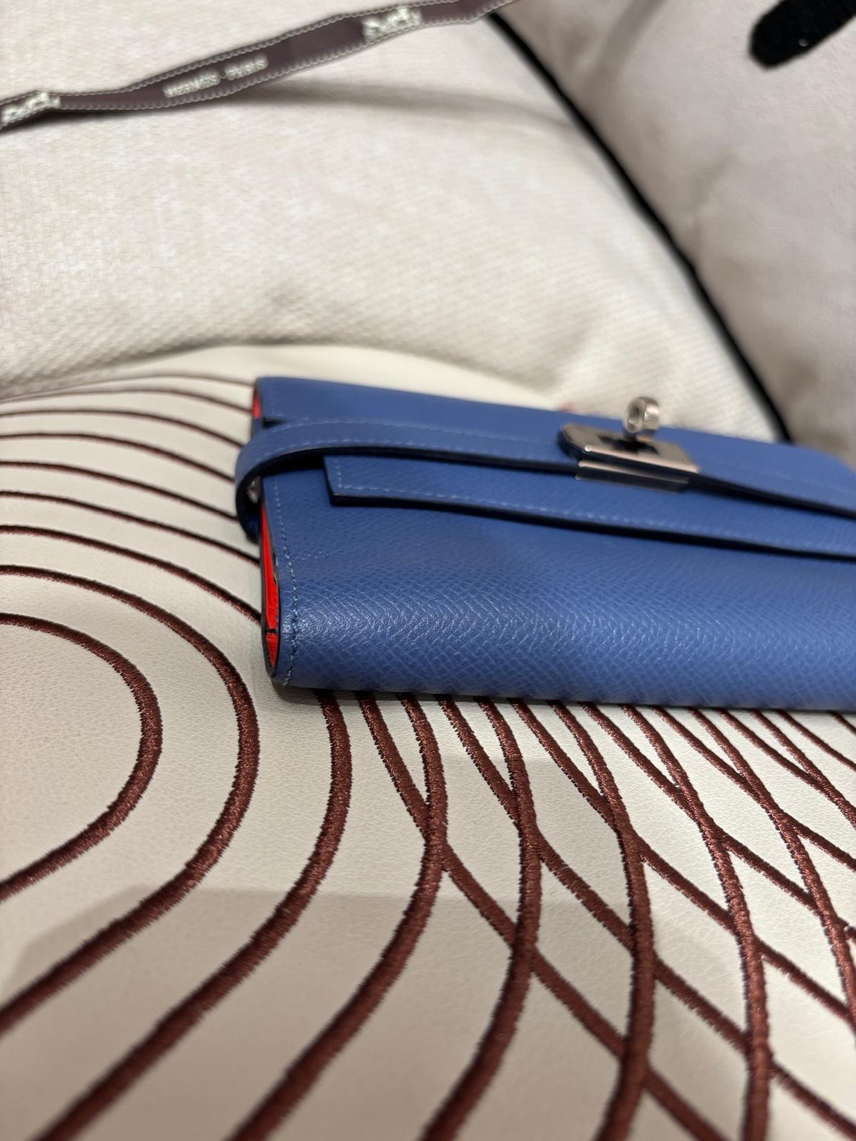 Hermes Kelly Wallet Stamp C 100%Authentic, 98%new ✅Dust bag