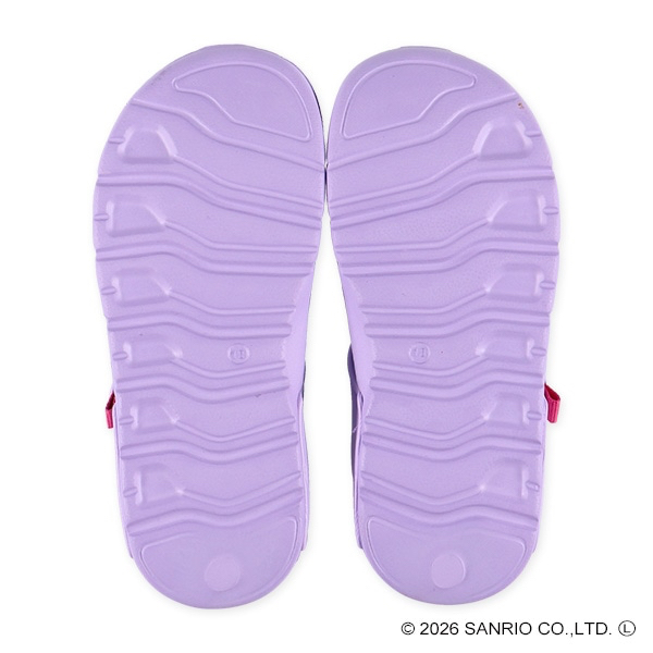 🇯🇵預訂 日本直送🇯🇵Kuromi圖案紫色涼鞋