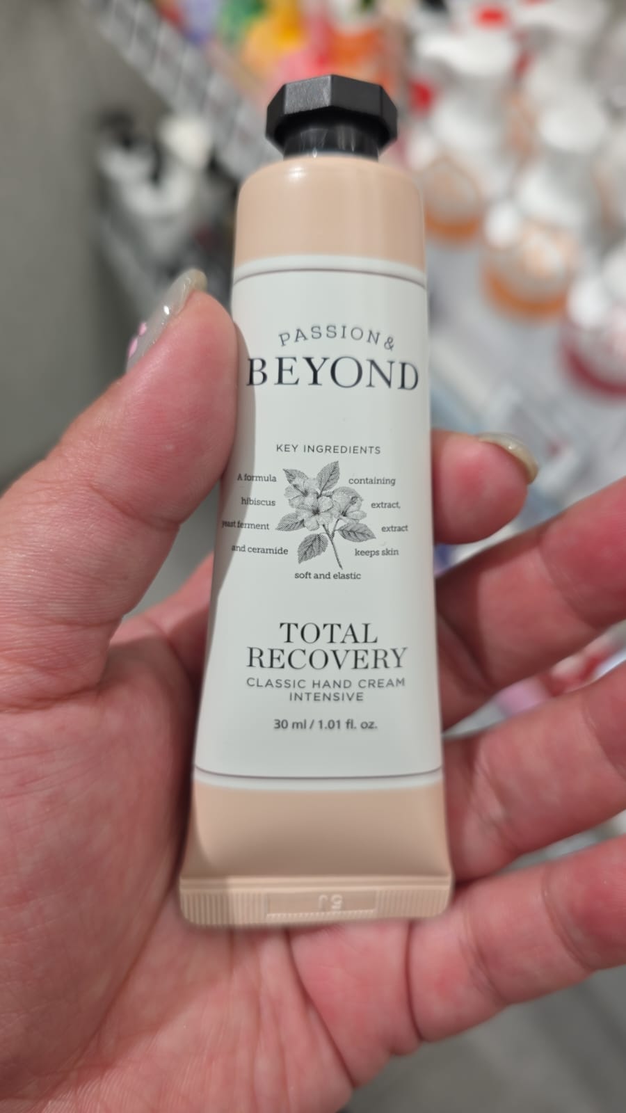 total recovery hand cream