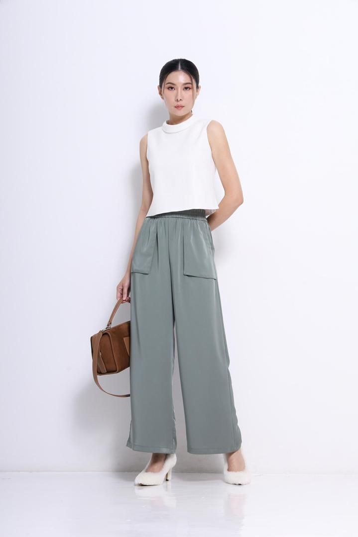 高领无袖上衣 2623