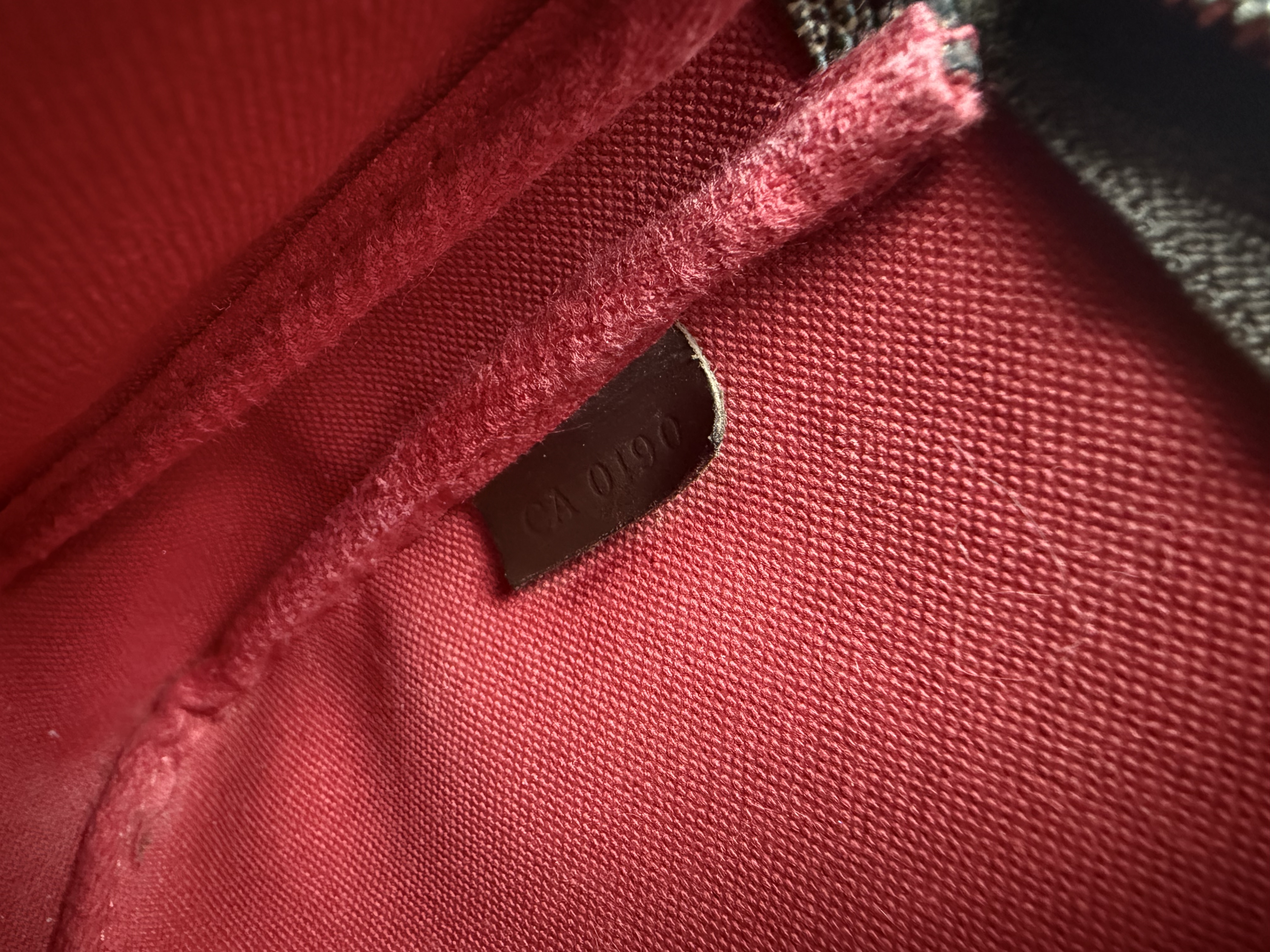 Louis Vuitton Damier Ebène Canvas Pochette Accessoires 