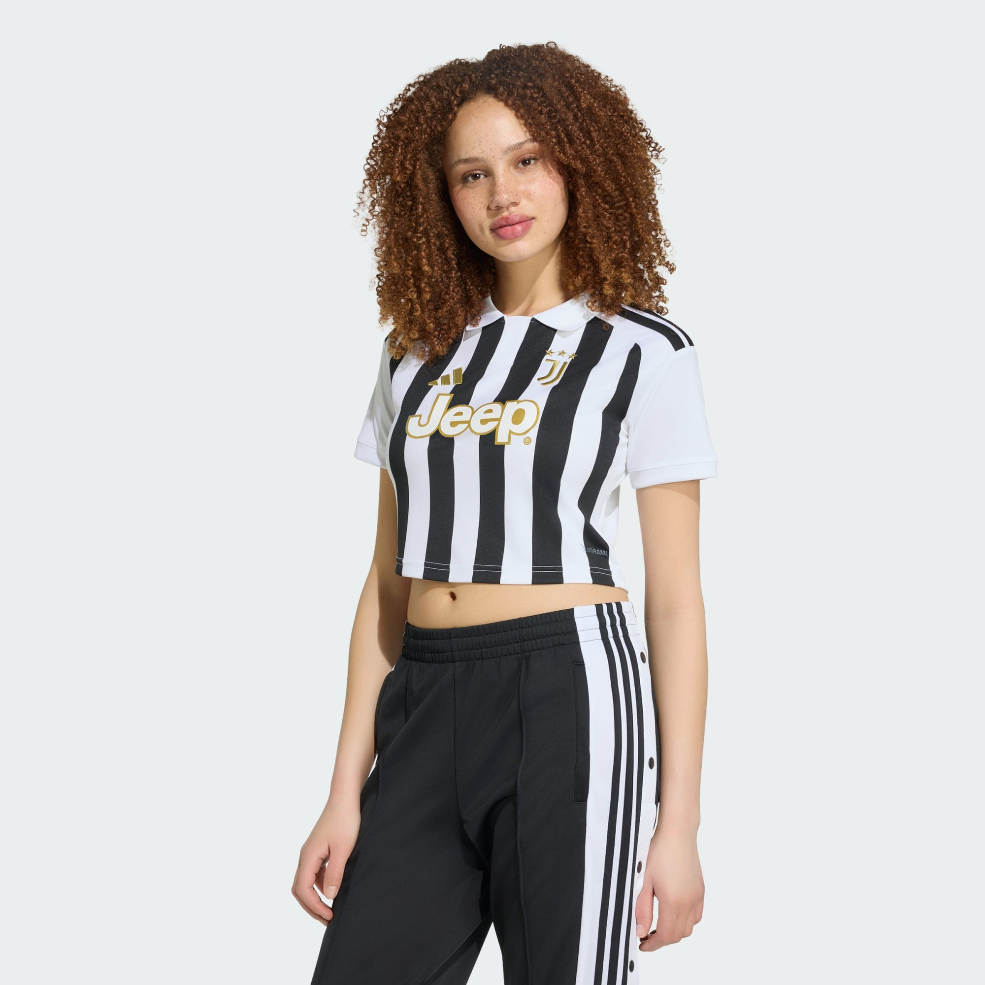 ⚫⚪現代進化  Adidas Juventus 祖雲達斯 2026-27 女裝主場短版球衣  (可加印字章) KB8878