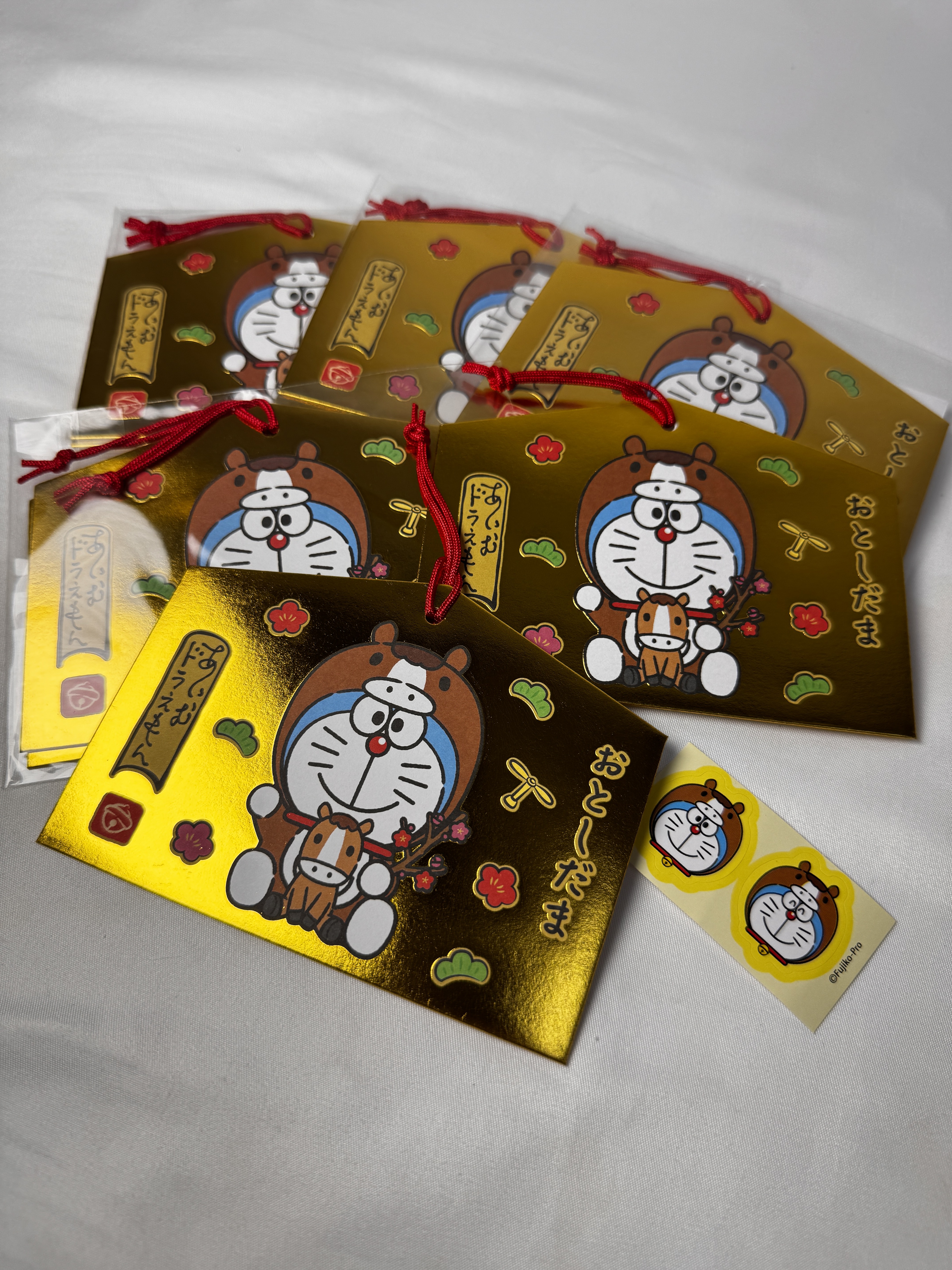 [現貨] [日本直送] 一馬噹先｜ 多啦A夢 | 利是封 1套2枚入 {TF2601015}