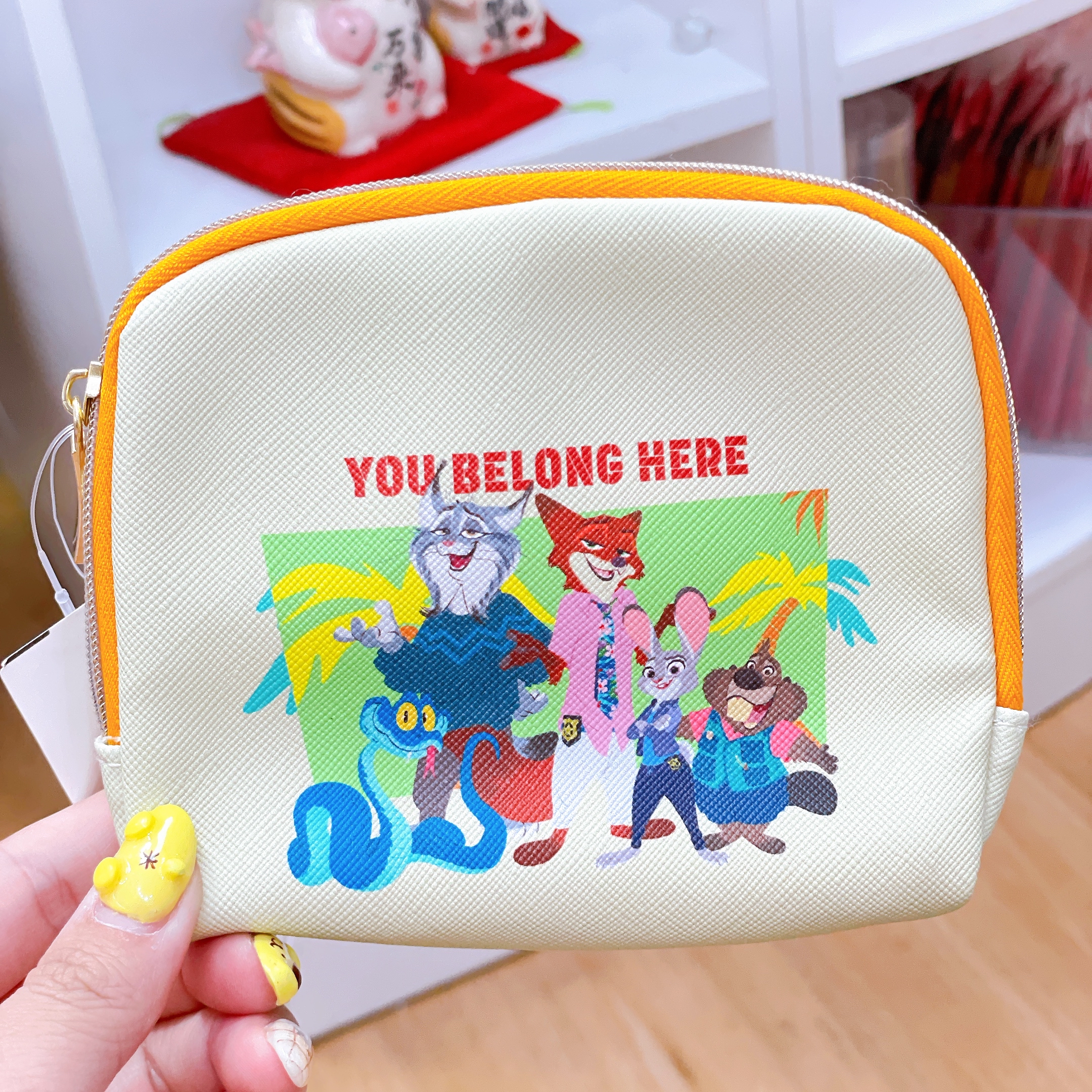 日本直送日本版zootopia 手提化妝袋/散子包