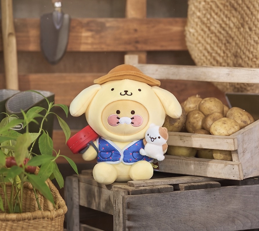韓國預訂📍韓國布甸狗 x 春植得意農場系列 - 公仔