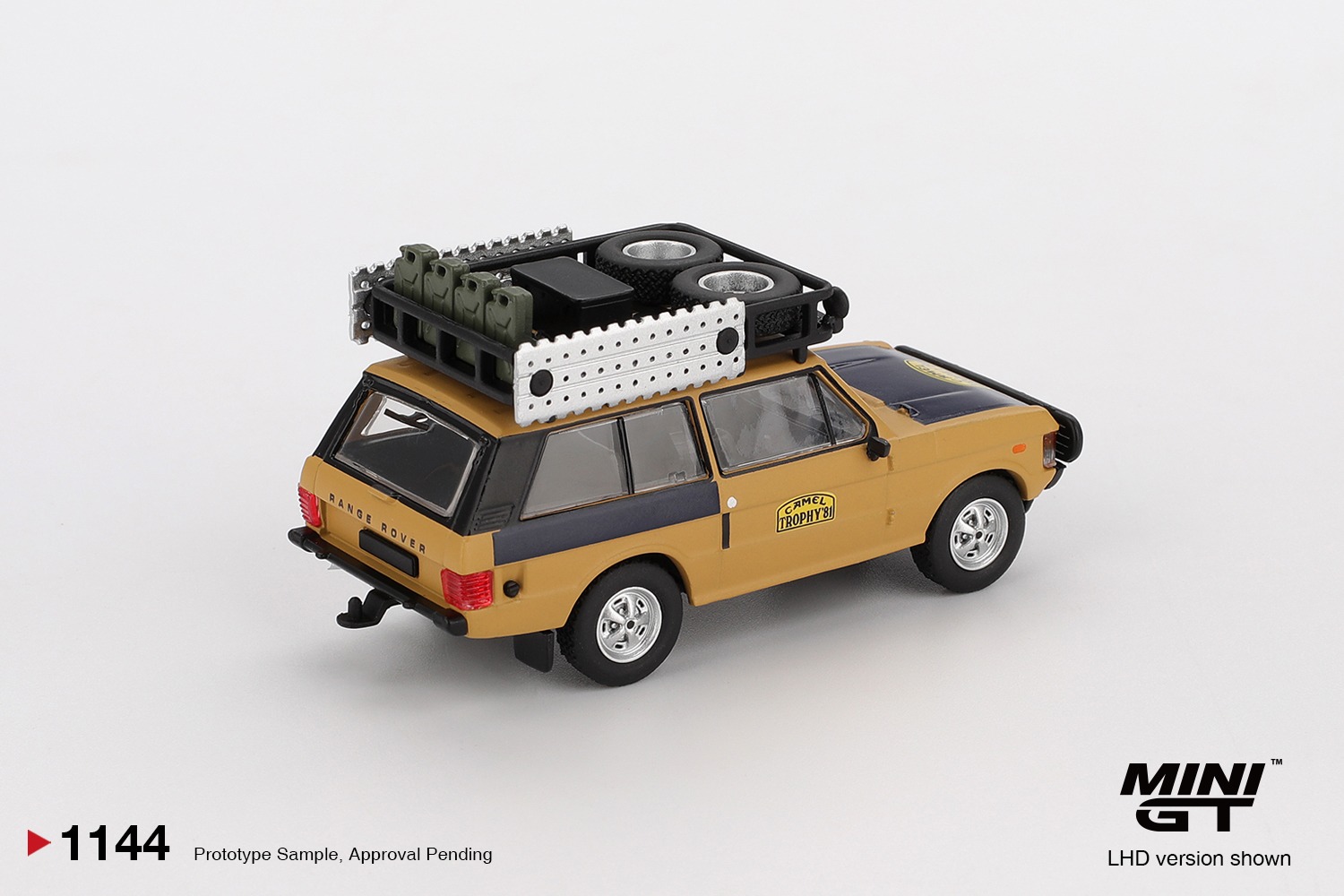 Mini GT 1/64 Range Rover 1981 Camel Trophy Sumatra C.Swoboda & K.Mentel Winner - MGT01144-L