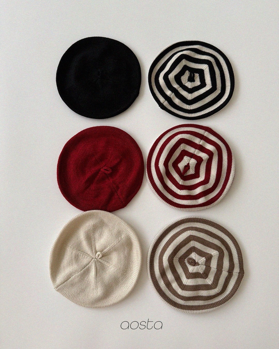 Aosta | [Knit Cookie Beret]ACC