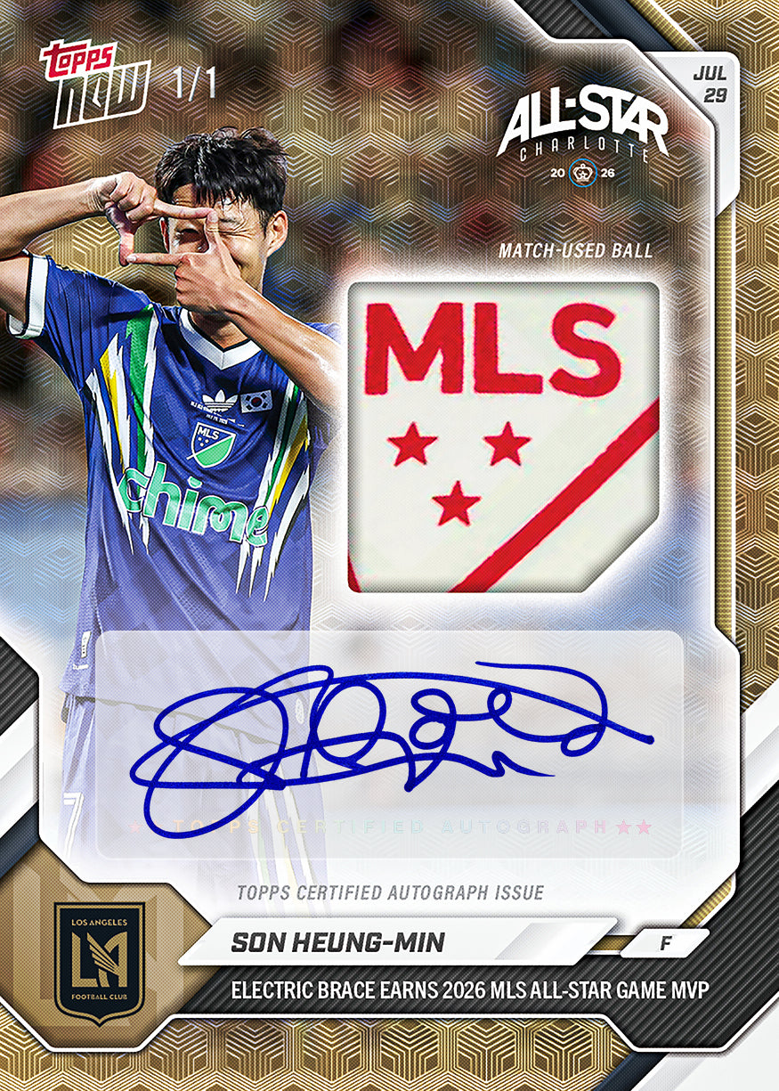 Son Heung-min - 2026 MLS Topps NOW® #59 MLS All-Star Game MVP卡【團購】