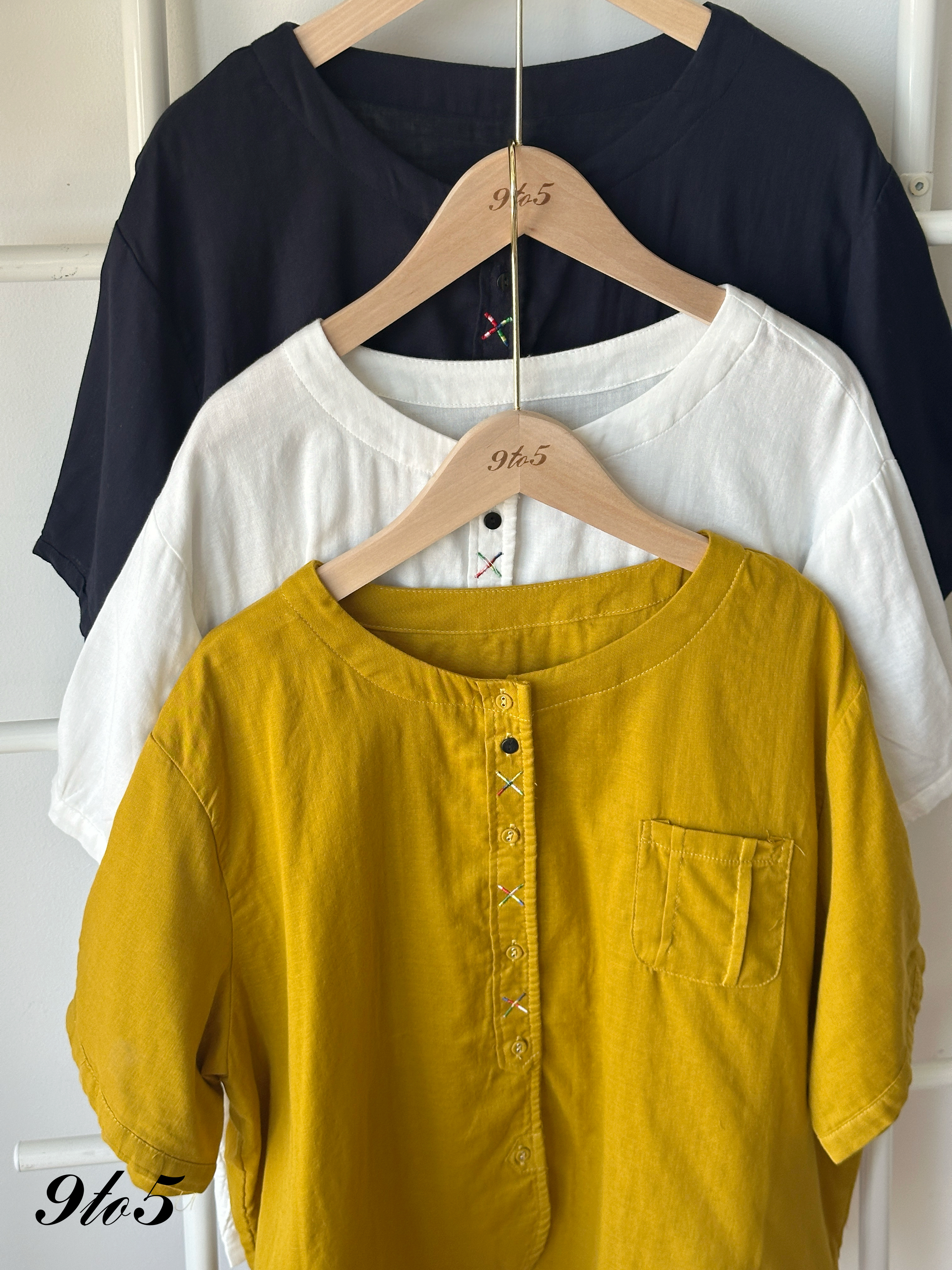 T4302 Half Sleeve Round Neck Shirt - 3 Colors 