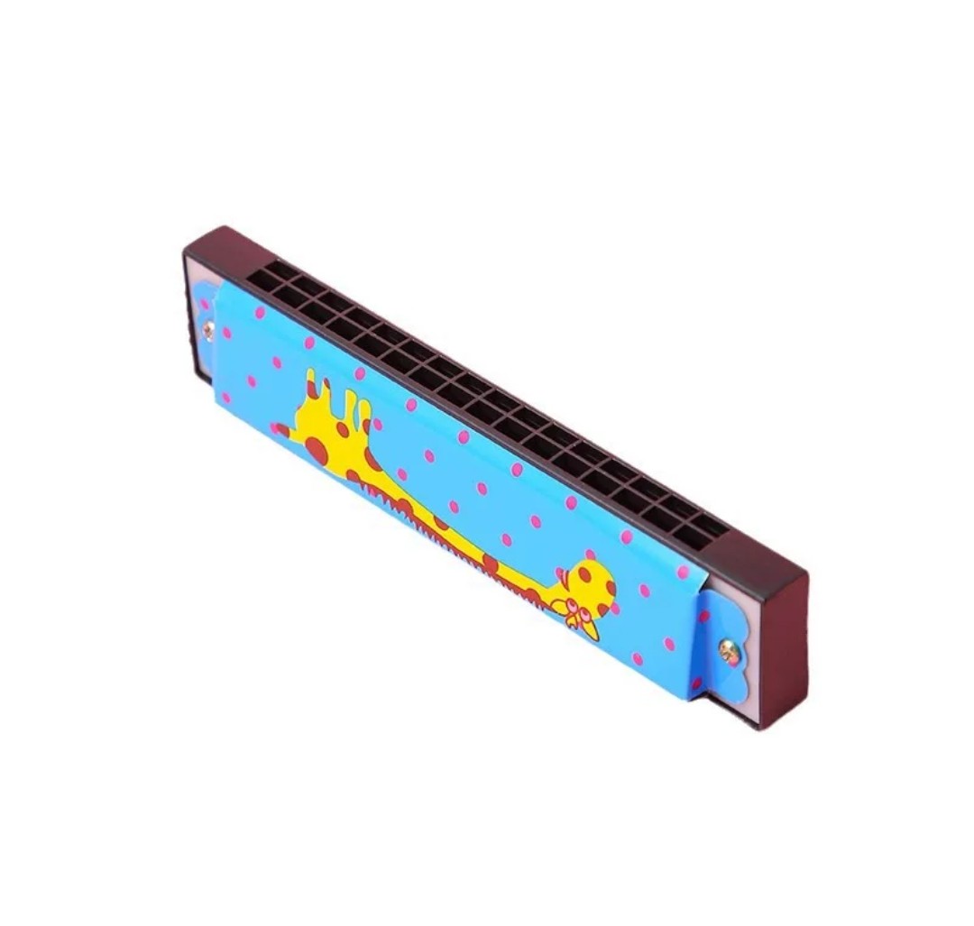 小玩具- 口琴雙排16孔金屬 (T553) 🚛 送貨方式請選(3)