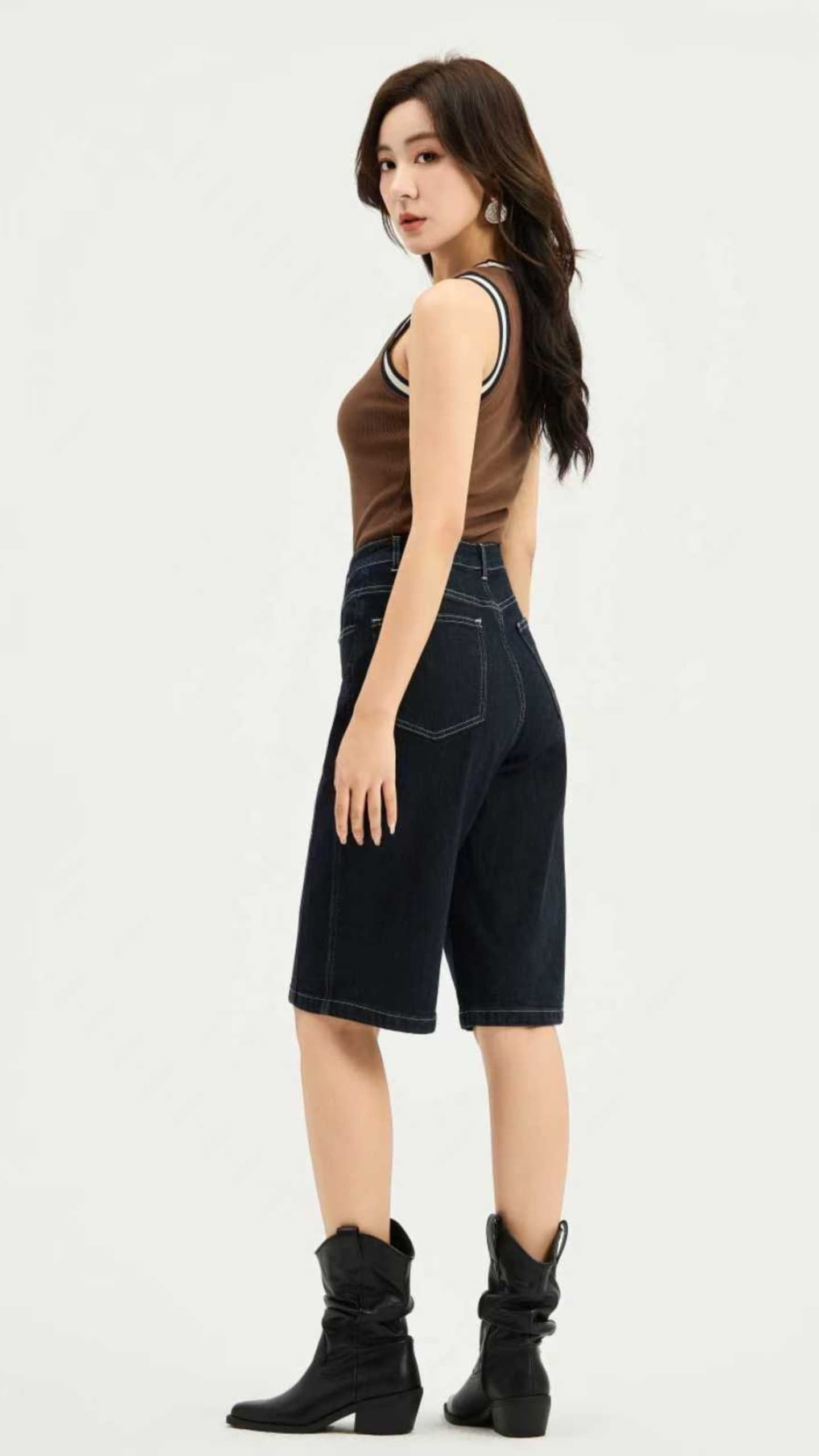 13241251 Classic Tailored Denim Shorts