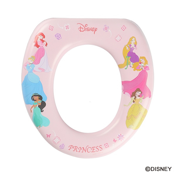 🇯🇵預訂 日本直送🇯🇵Disney公主印花如廁訓練軟墊輔助馬桶座圈廁板
