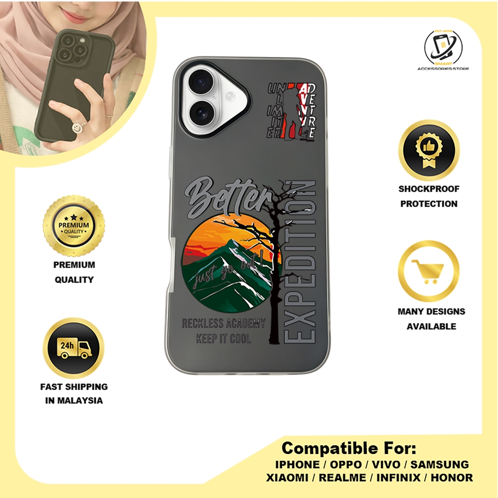 JELLY CASE PHONE FOR IPHONE - DESIGN TRAVEL B