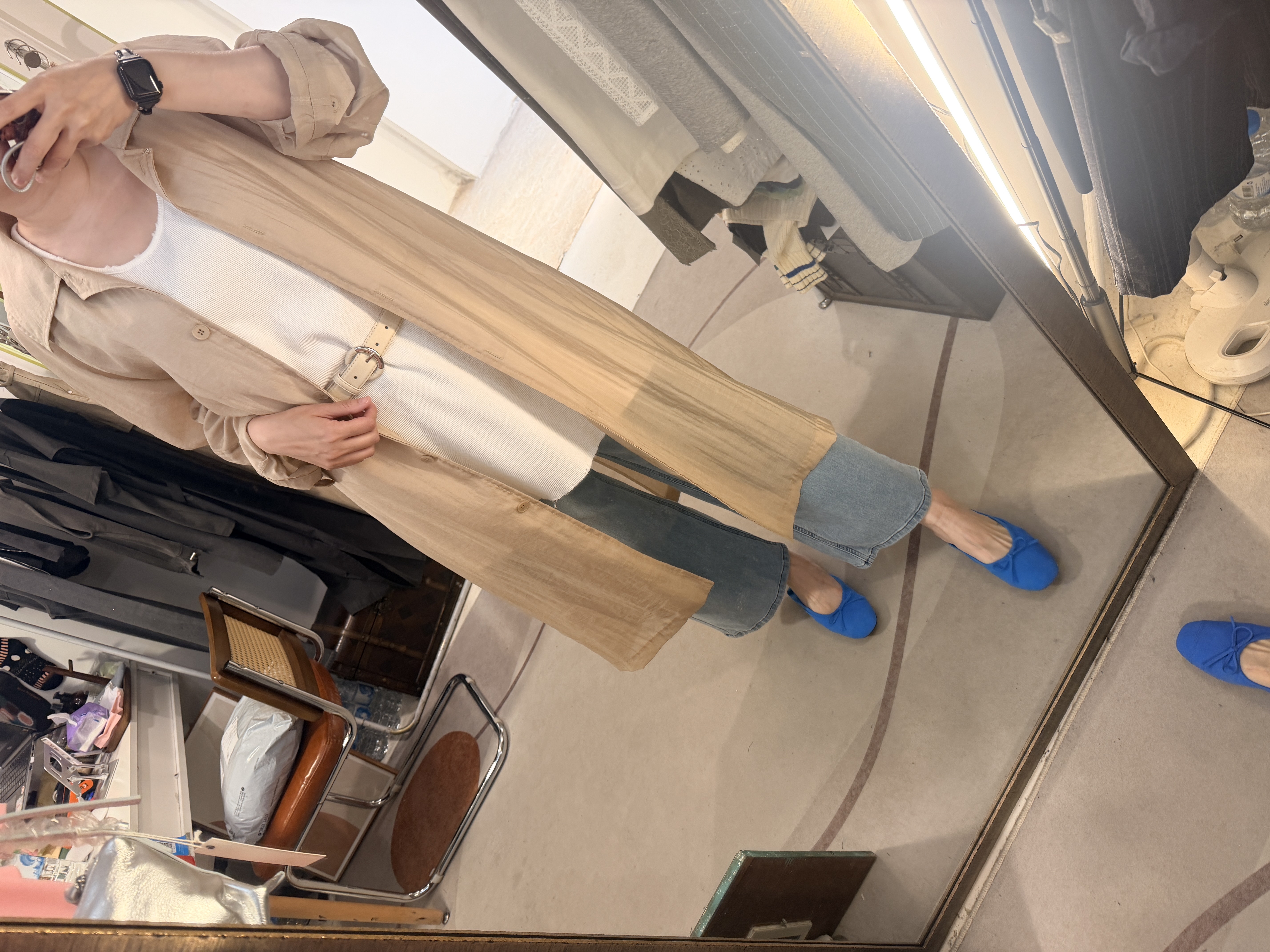 Layering vest dress