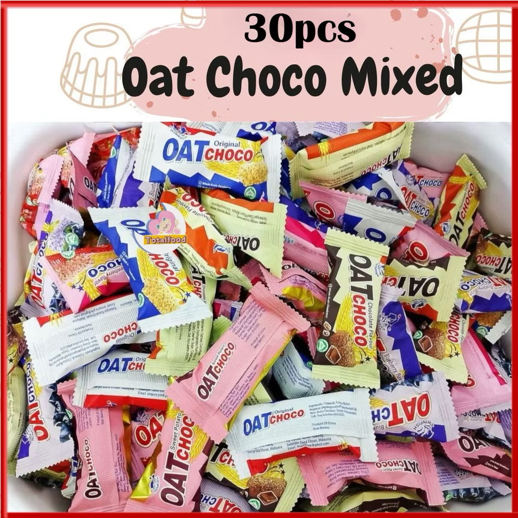 400g TwinFish Premium Oat Choco [Original / Chocolate / Strawberry / Sweet Potato]
