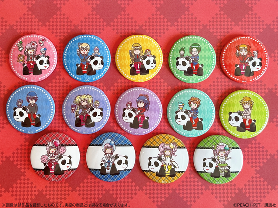 《Pre-Order》Mini Character Can Badge｜守護甜心Shugo Chara! X 淺草花屋敷 事後通販 (26SC111-P)