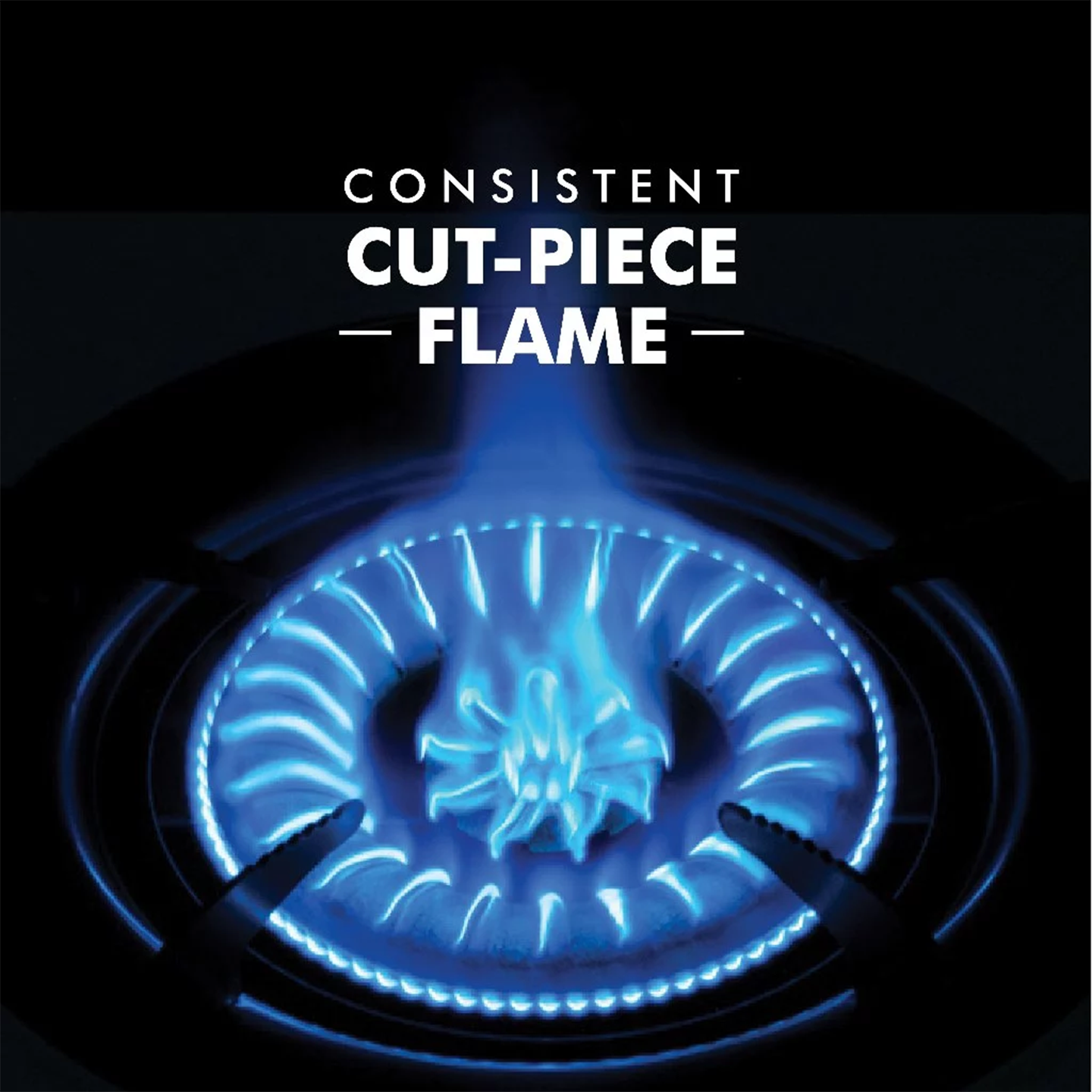 Milux Stainless Steel Double Burner Gas Cooker (MSS-1100)