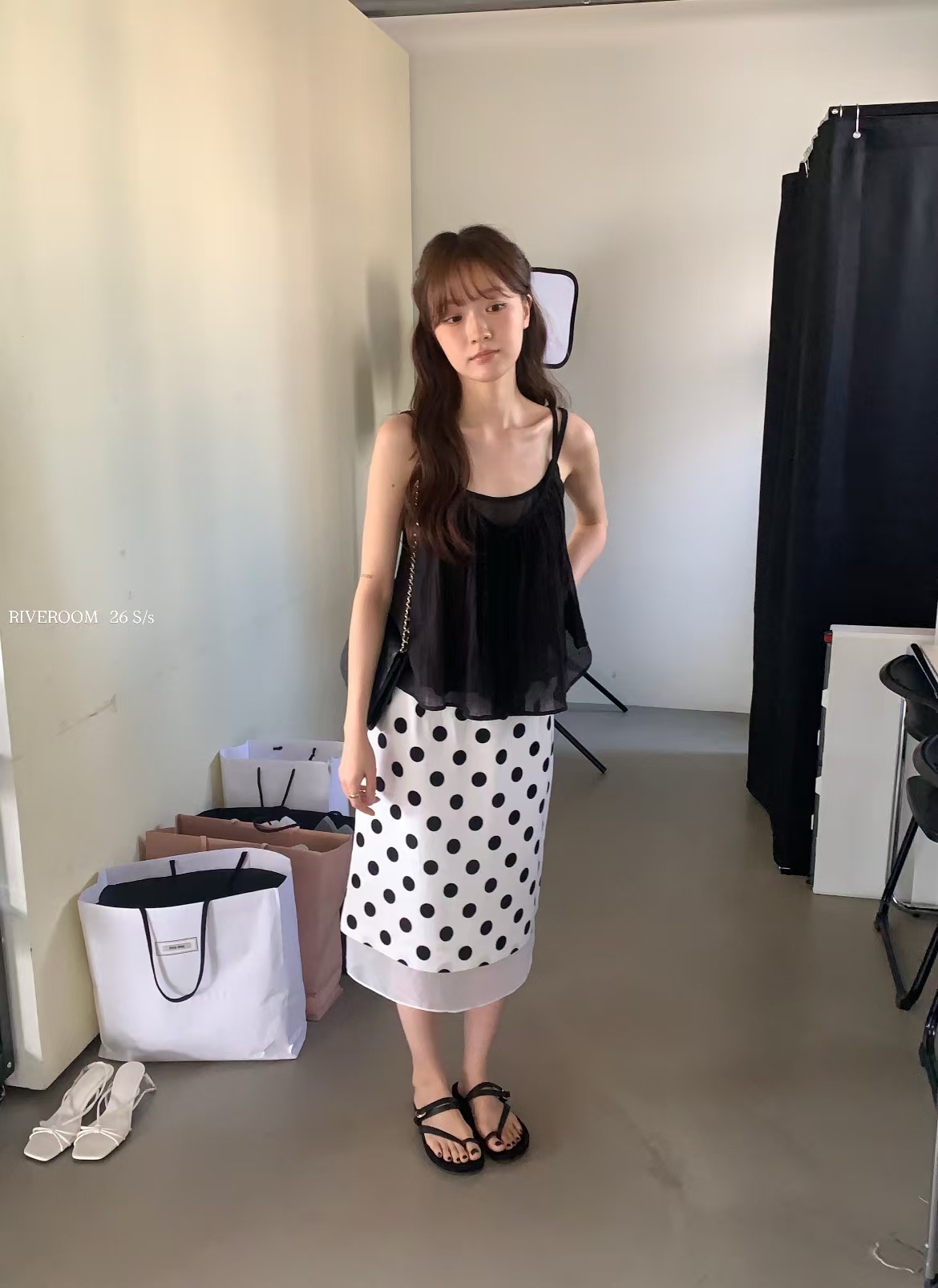 🇰🇷東大門女裝 | sheer layered sleeveless 