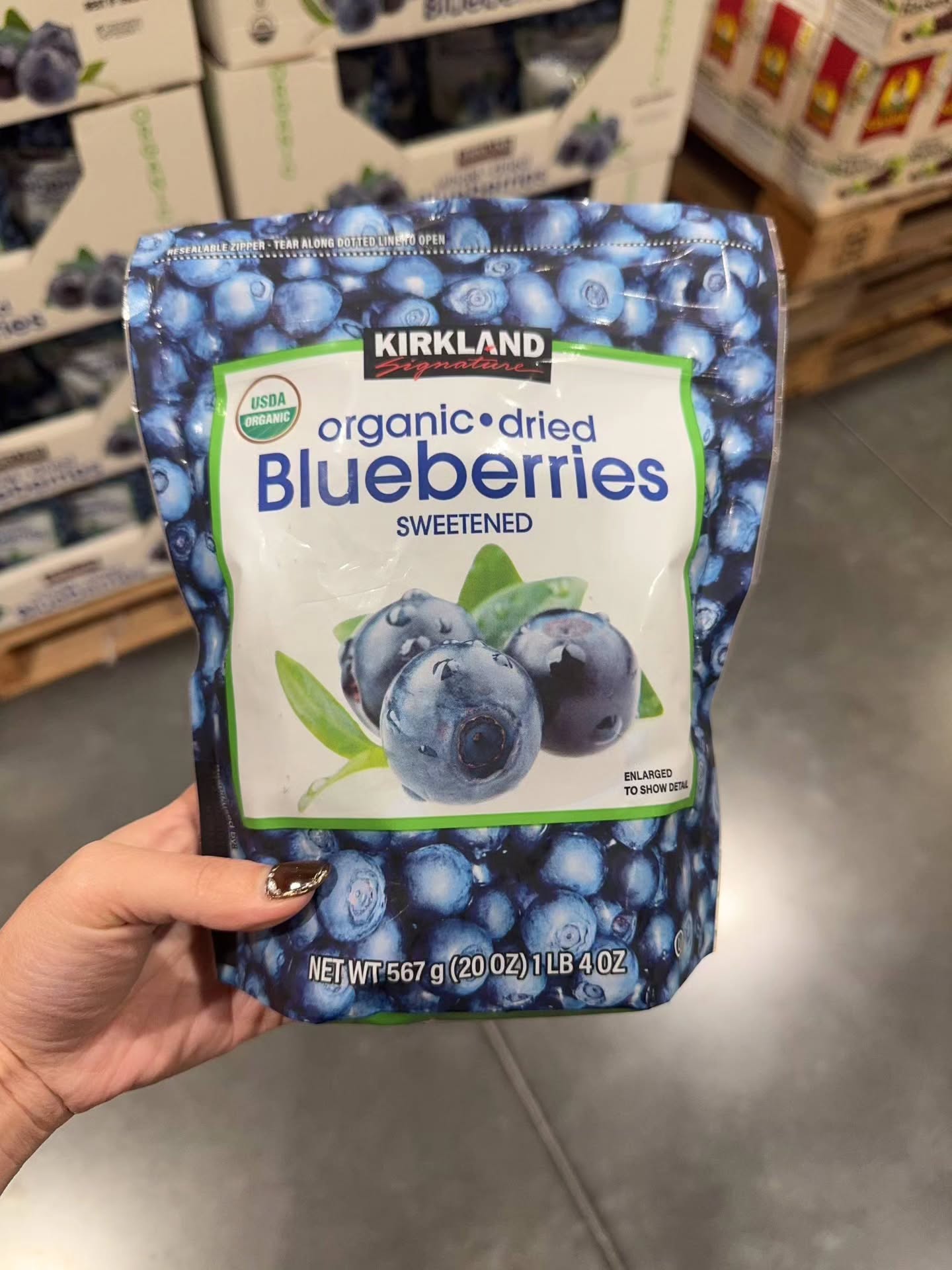 🇯🇵Kirkland 有机蓝梅干