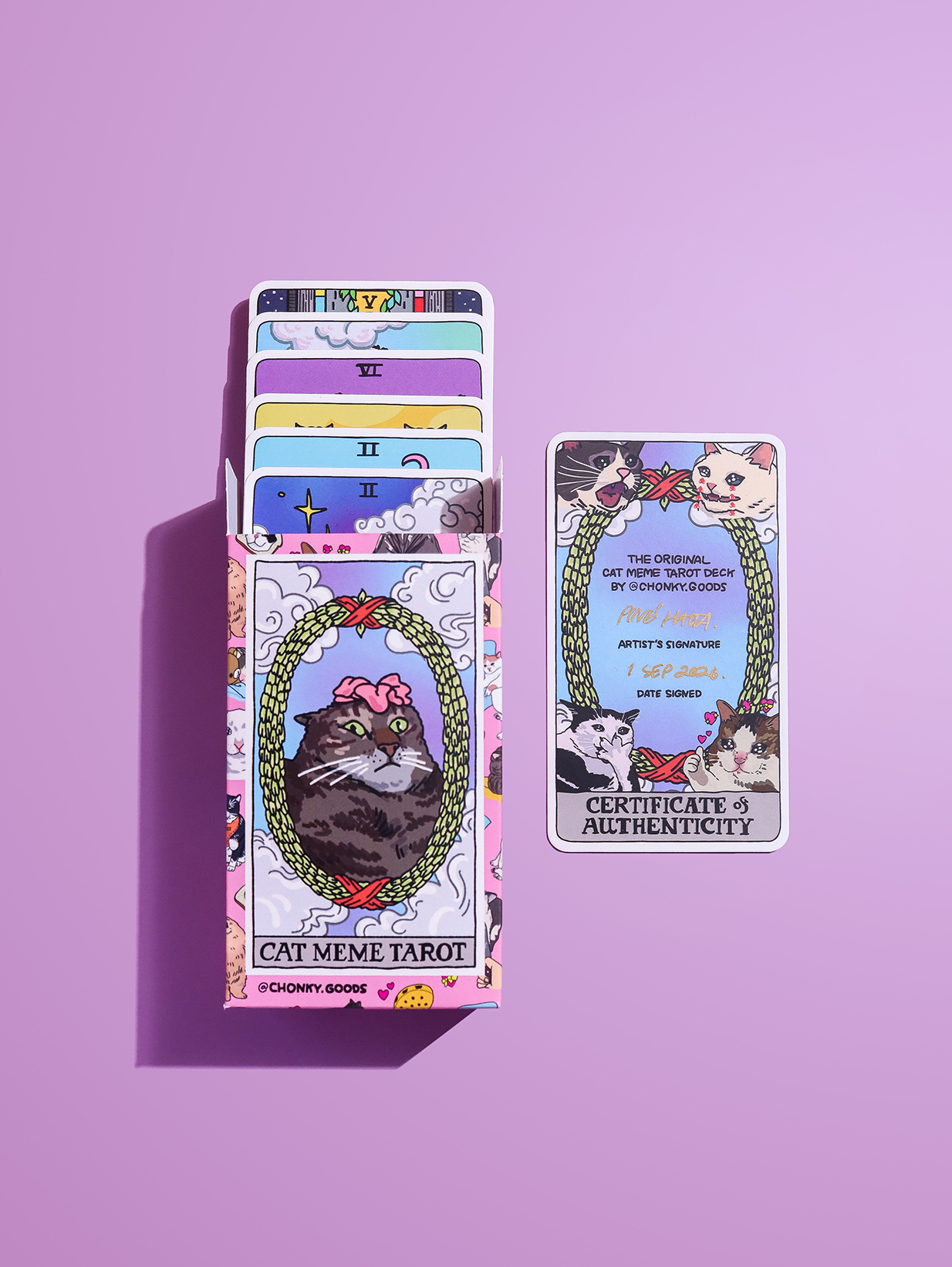 預購 Cat Meme Tarot Full Deck