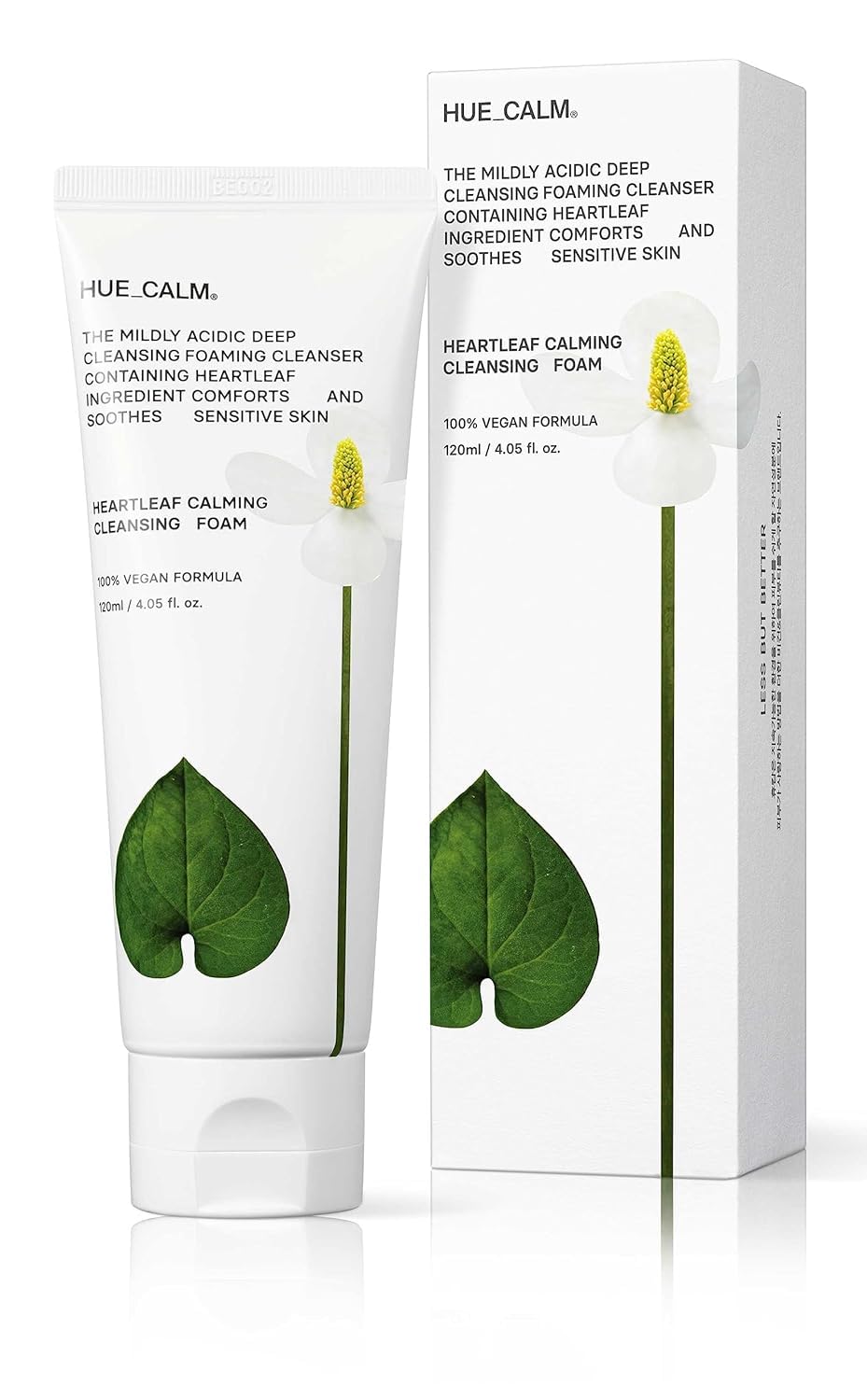 (現貨) HUECALM 心葉舒緩潔面泡沫 Heartleaf Calming Cleansing Foam 120ml