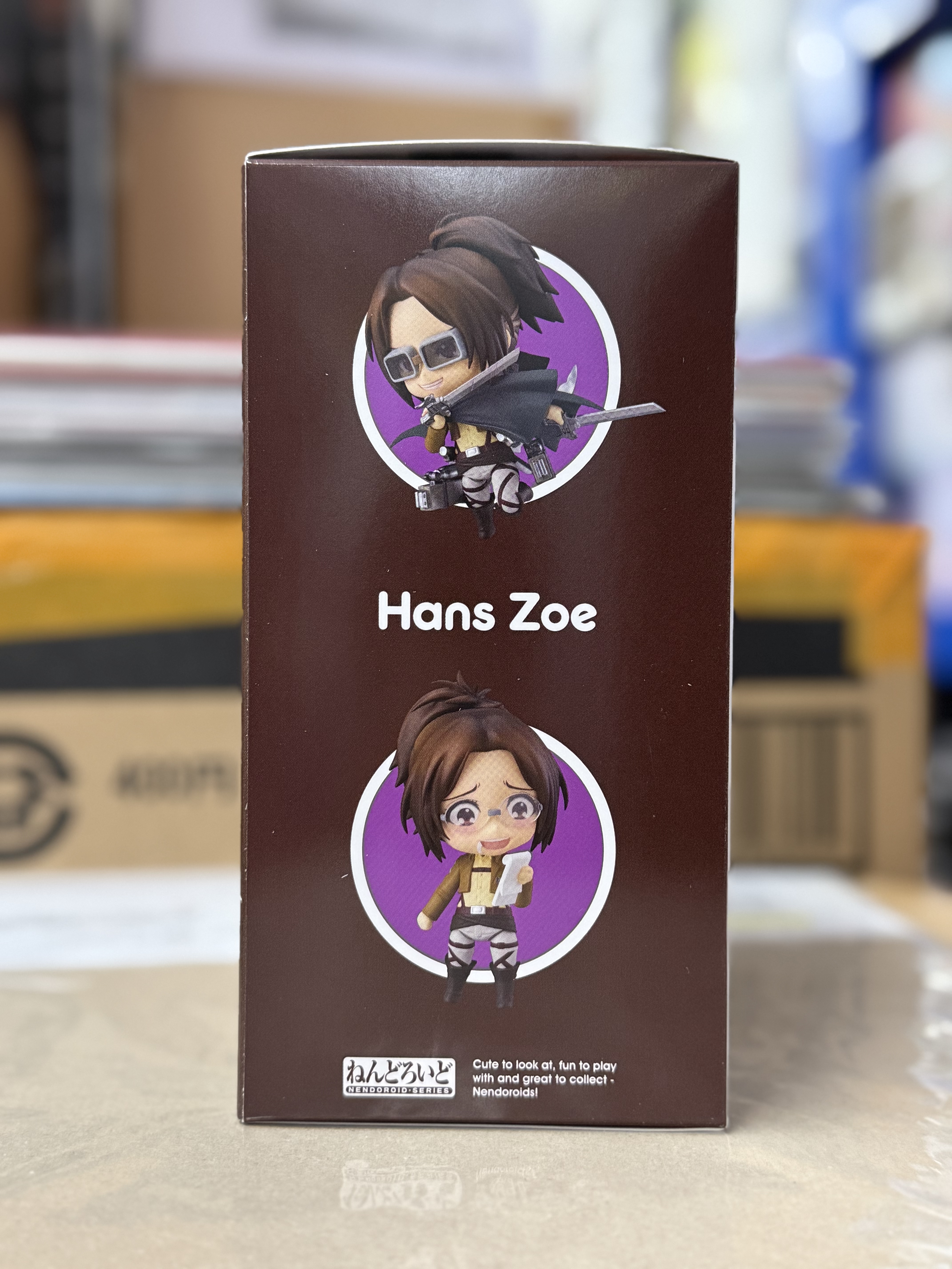 Good smile 黏土人 1123 漢吉·佐耶 進擊的巨人 可動figure