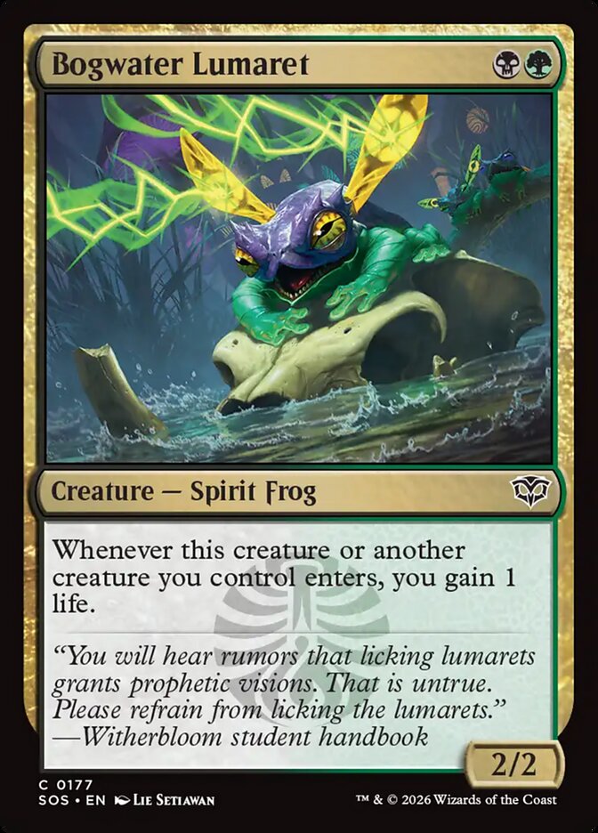 [EN] [Foil] Bogwater Lumaret [SOS-177] C