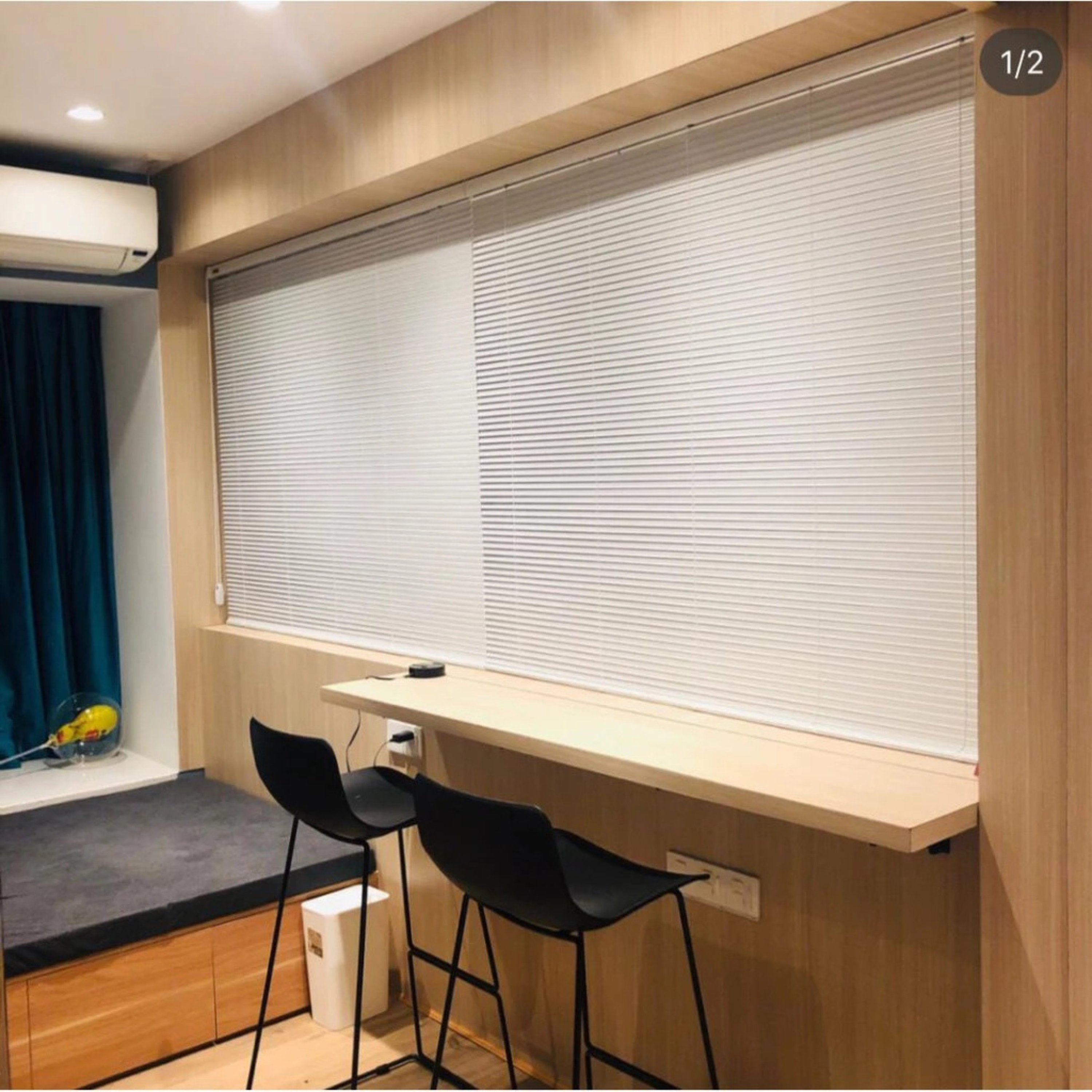 Custom 25mm Aluminium Venetian Blind | Heat Resistant | Friendly Use | Free Consultation | New Rolling System
