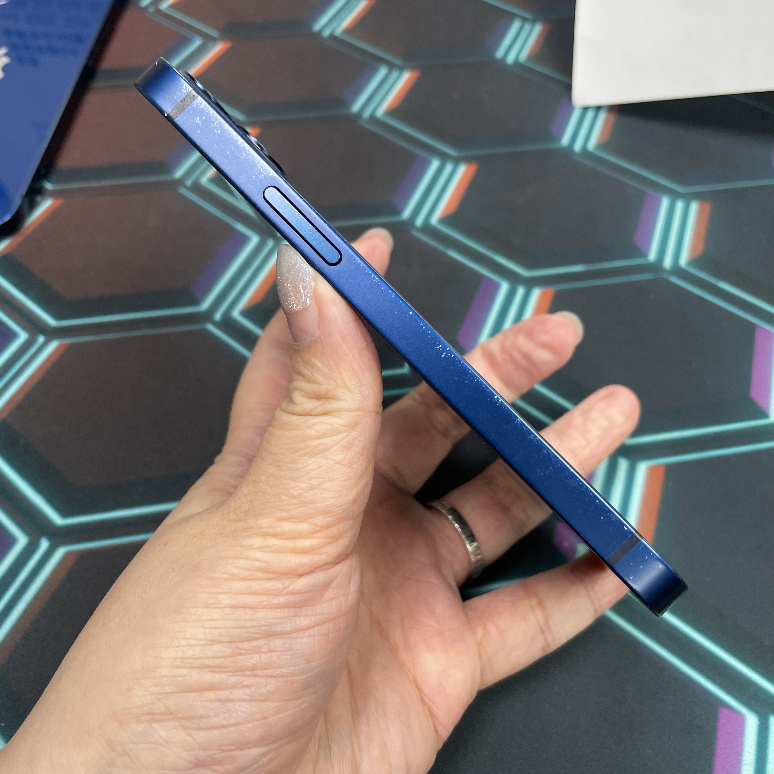 *7346 12 mini 超靚機 64GB 電76 藍色 blue