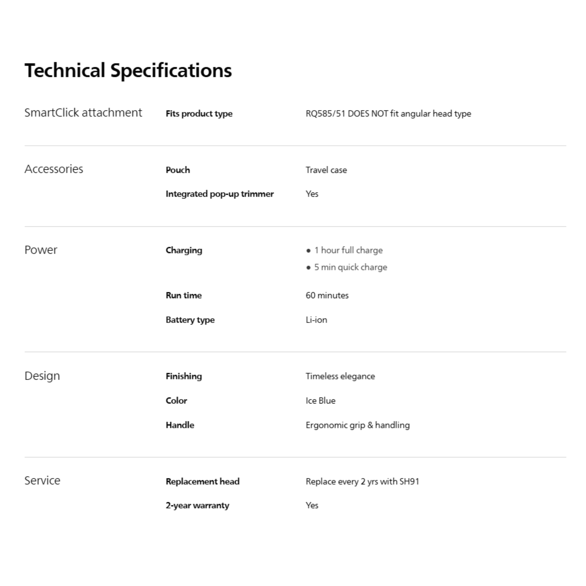 Philips Series 9000 Wet & Dry Electric Shaver (S9982/50)