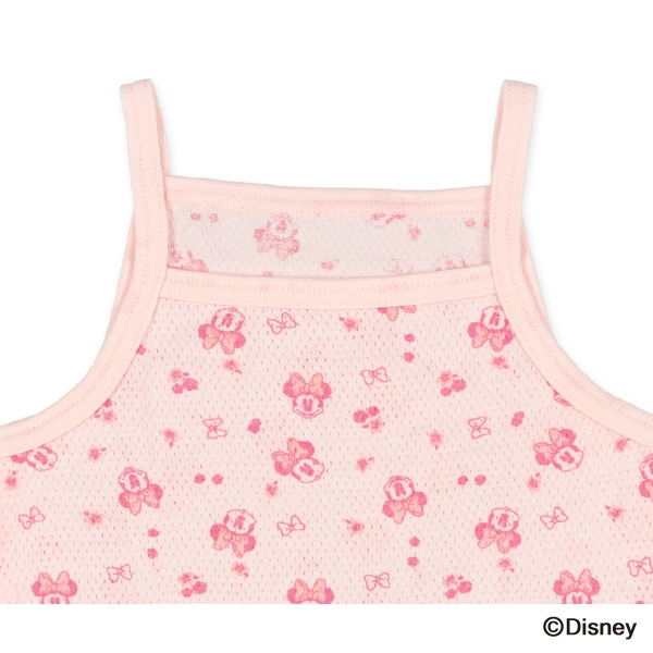 🇯🇵預訂 日本直送🇯🇵米妮印花網眼吊帶背心打底內衣三件套