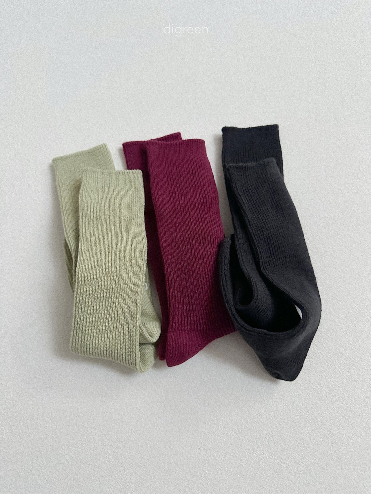 Digreen | socks set of 3(size L17-20cm)ACC