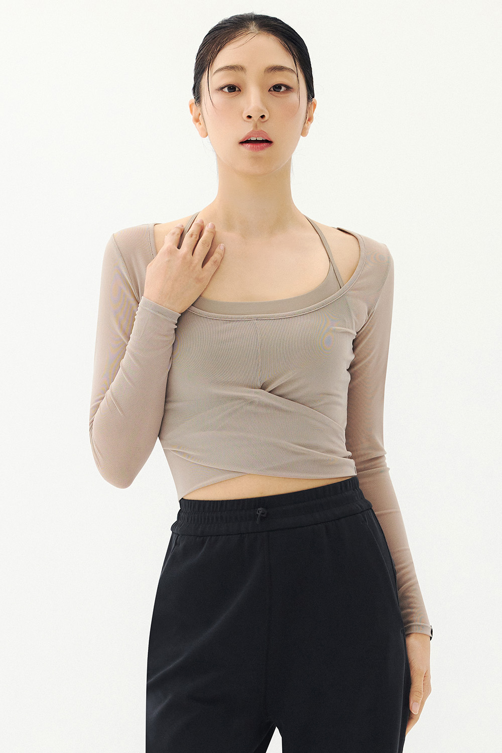 【一套兩件】預購_Cover Airy Long Sleeve Top by Lux