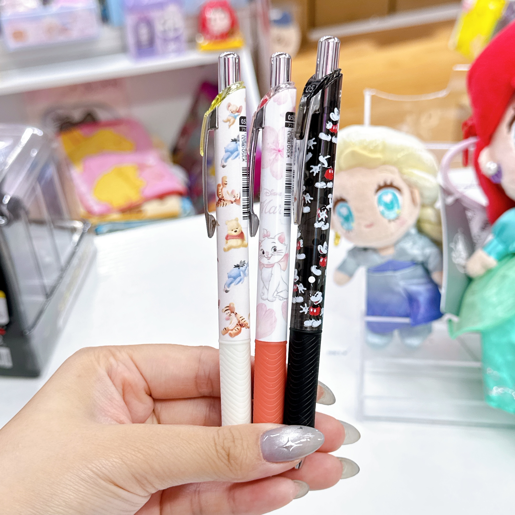 日本直送東京迪士尼多款可活動原子筆/黑色原子筆