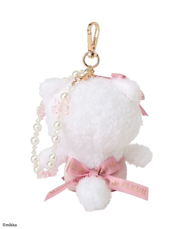 🎀【預訂】Maison de FLEUR x Lil ala mode 公仔掛飾 - Mousse