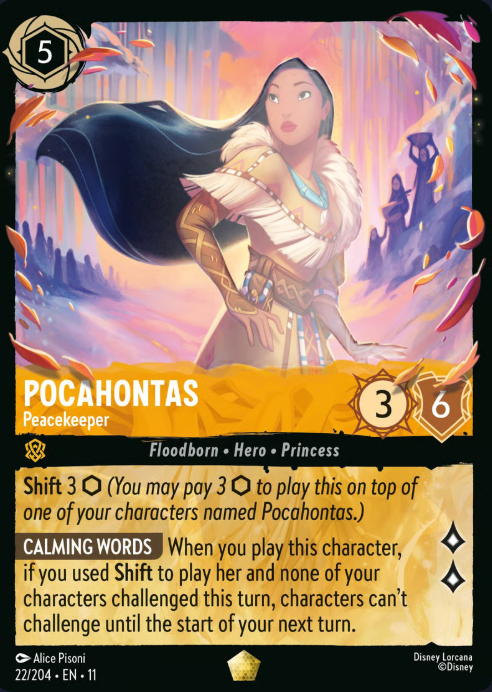 22/204 Pocahontas – Peacekeeper L