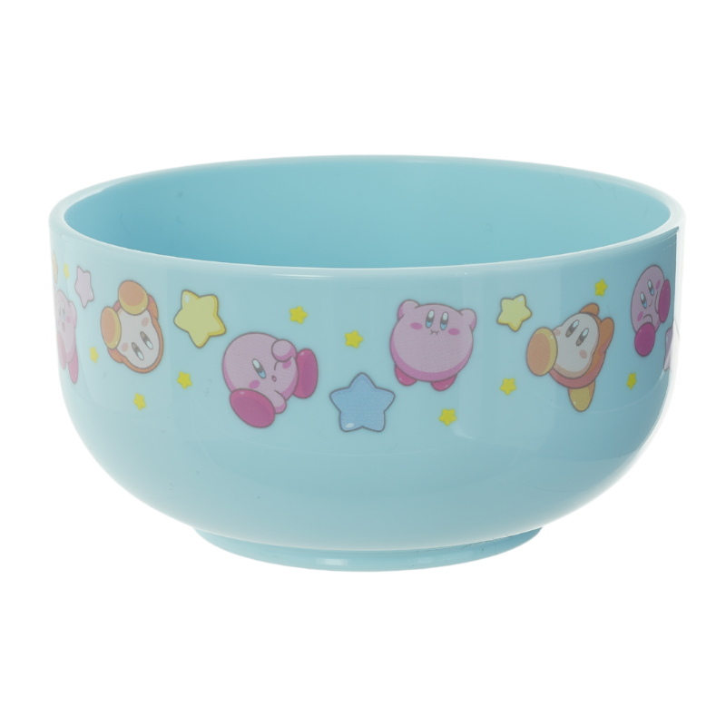 星之卡比 日本製 280mL 膠碗 (粉藍色)