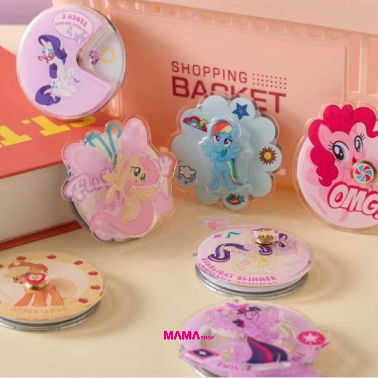 香港正版授權My Little Pony🦄趣味旋轉氣囊支架盲盒