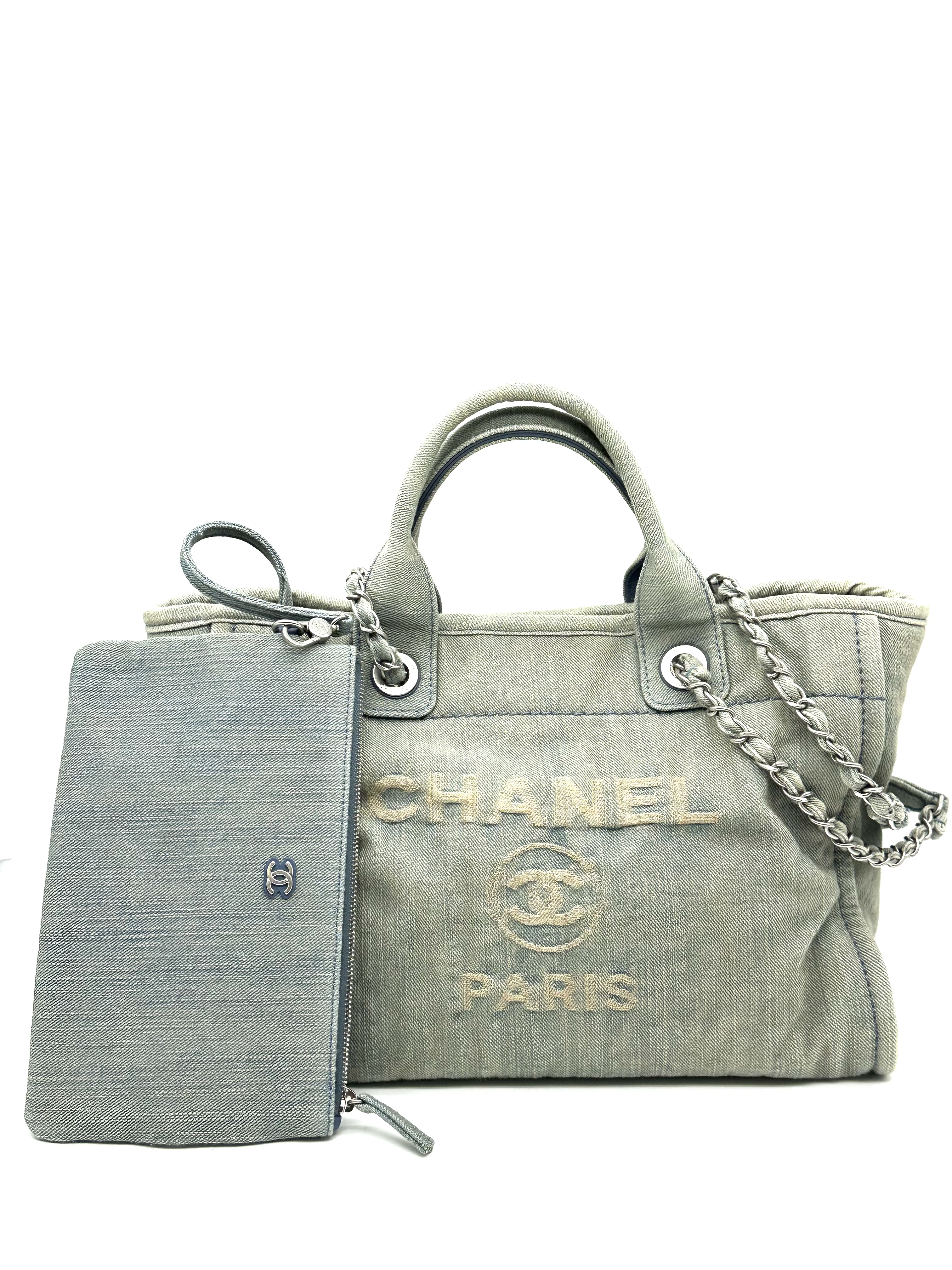 Pre-Owned CHANEL Denim Deauville Tote / Product Code: 26042103