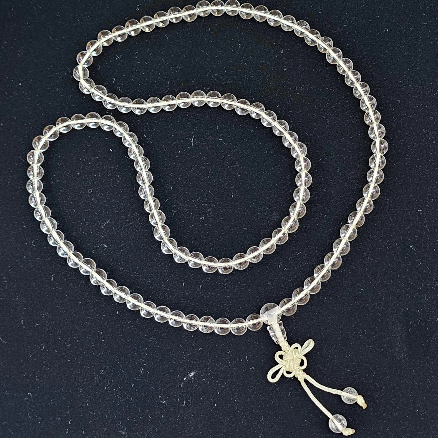 白水晶6mm 108粒念珠