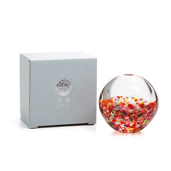 日本製 - ADERIA GLASS - 玻璃花瓶 - 紅色