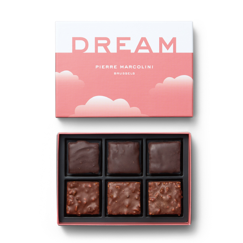 PIERRE MARCOLINI 夢幻棉花糖巧克力 DREAM (6入)